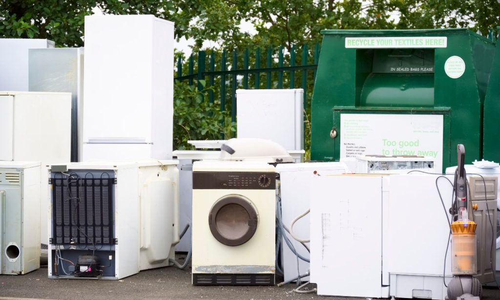 How much do scrap yards pay for appliances